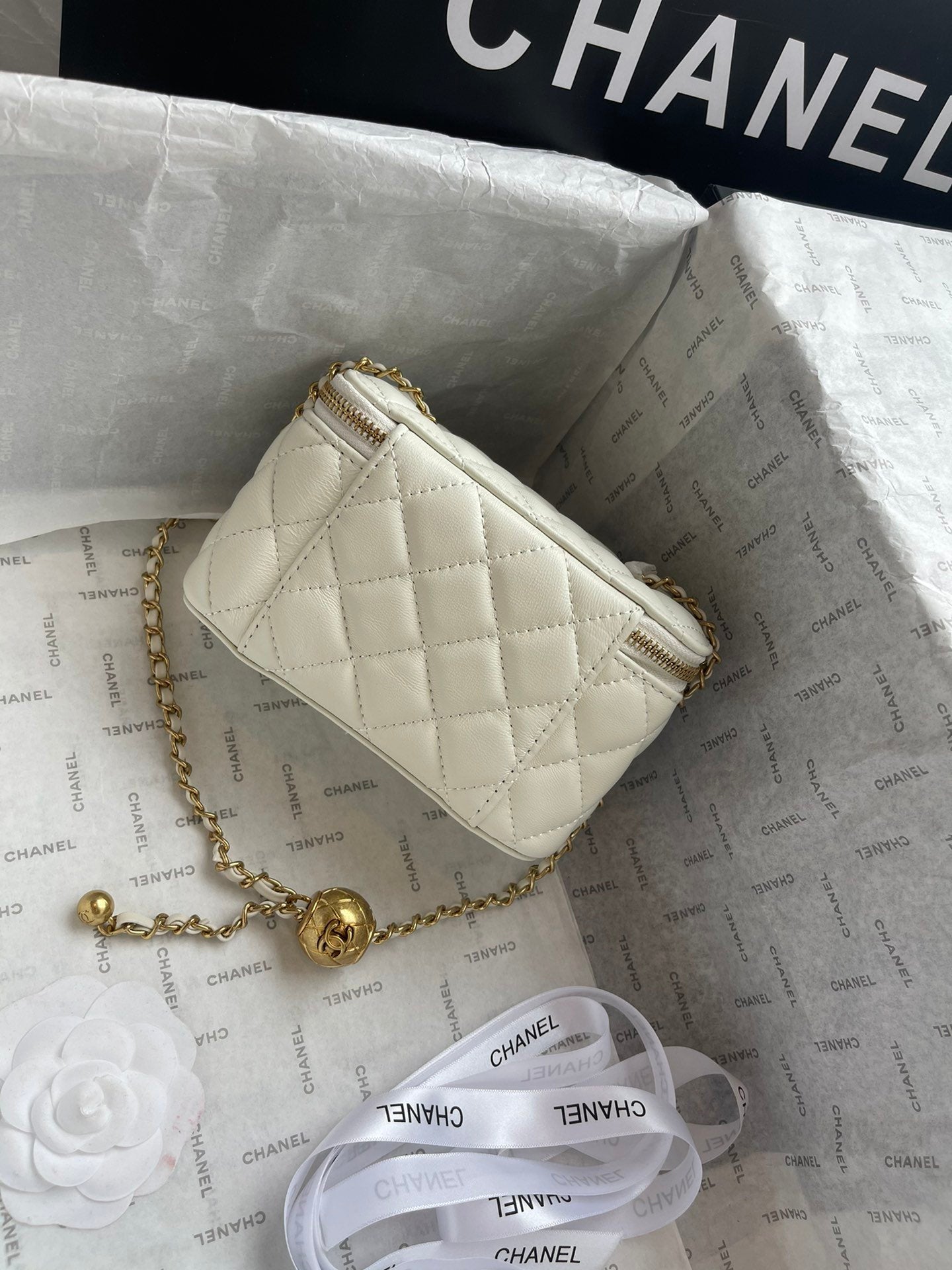 Premium Coco Chain Vanity Mini Bag