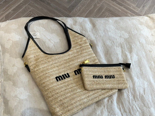 Mimi Mimi Raffia Bag