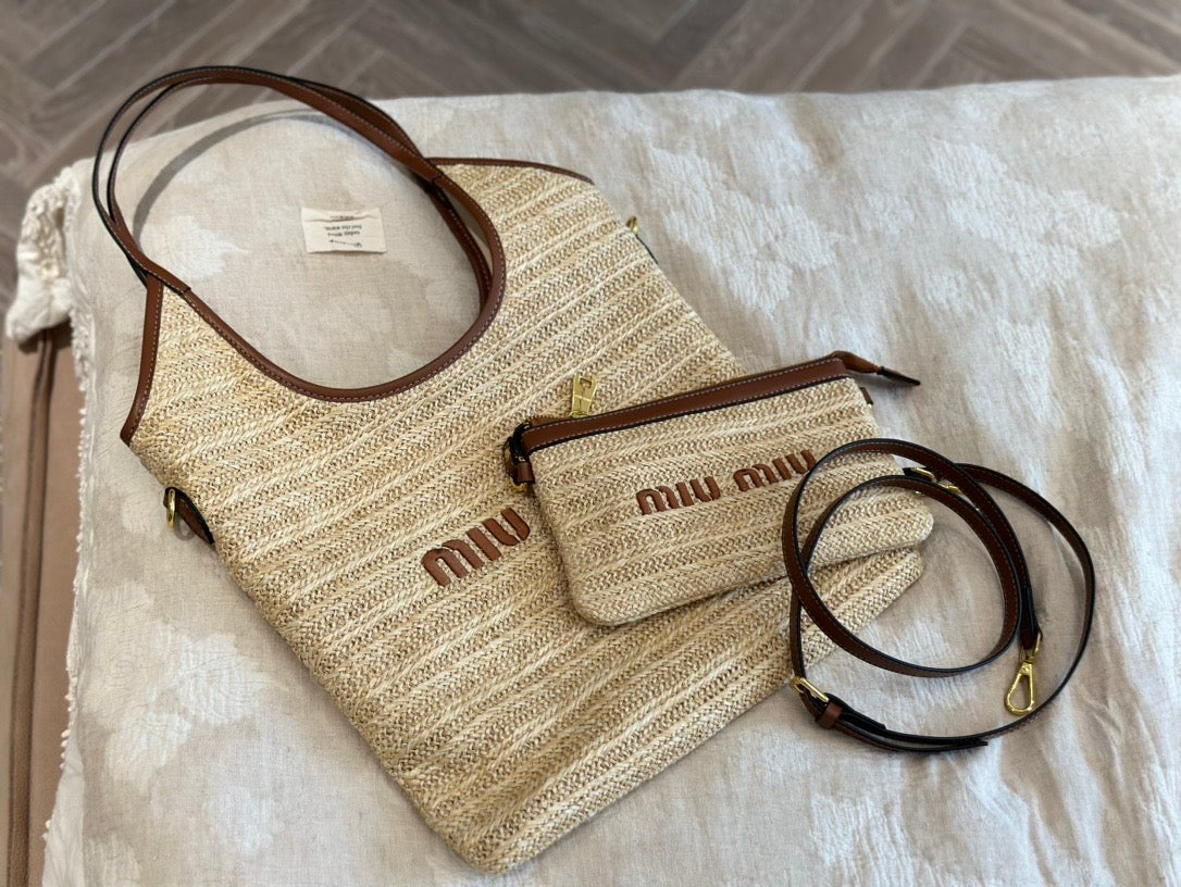 Mimi Mimi Raffia Bag